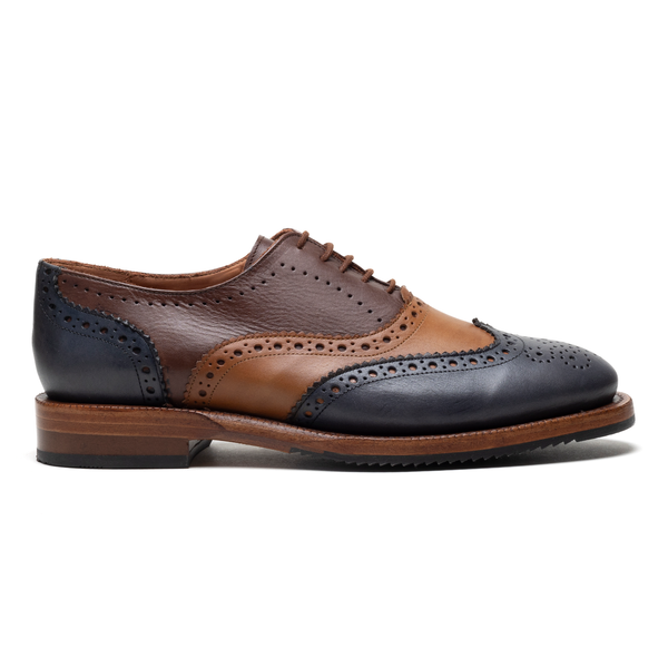 MOD. 3072 | Oxford Brogue Welt Navy | Dama