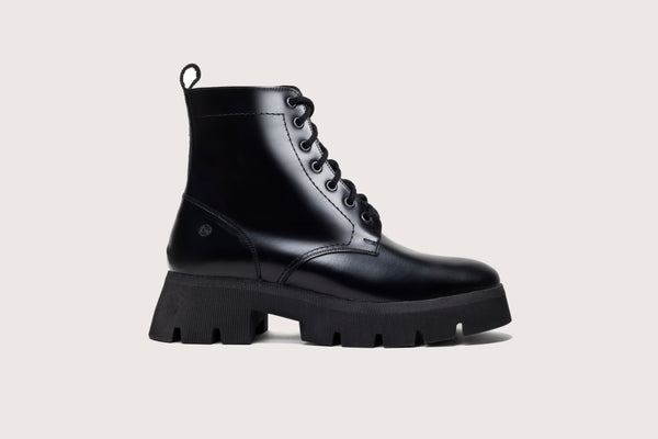 MOD. 3256 | Combat Boots Chunky Black | Dama