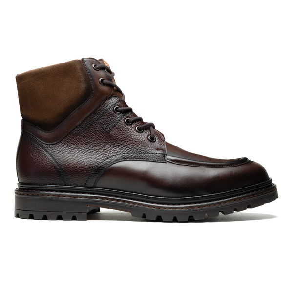 MOD. 8602 | Combat Boots Talón Grabado Bisonte | Caballero