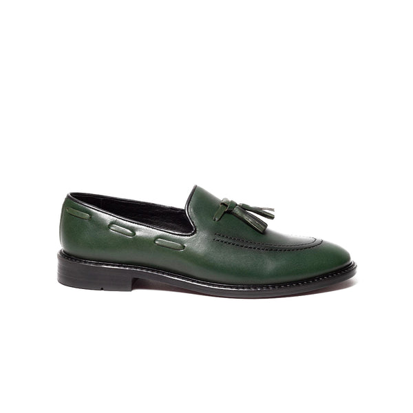 MOD. 3025 | Tassel Loafer Floreta Verde | Dama